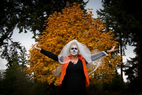 Halloween haunts, zombies, costume contests, sugar skulls!