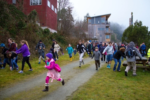 Big crowd turns out for LMSA Sea Float Scramble in Langley