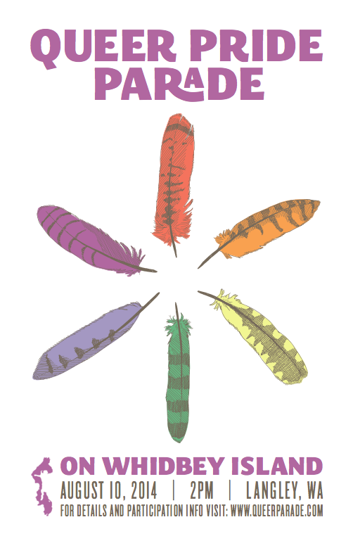 Whidbey Island’s first Pride Parade comes to Langley on Sunday, August 10