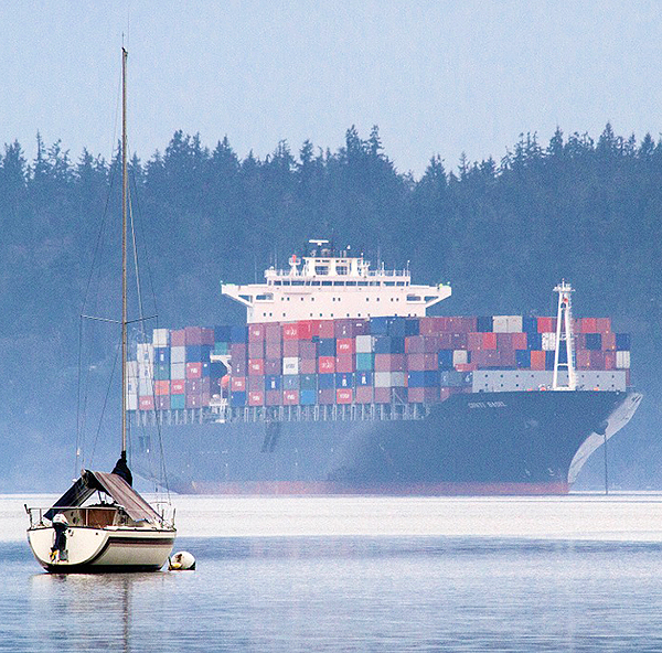 Where Did Those Big Ships Come From? || Sabot Sailor to Puget Sound Pilot