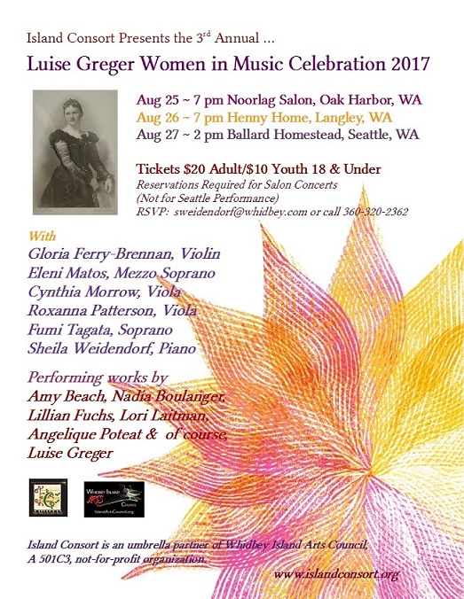 Third Annual Luise Greger Women in Music Fest